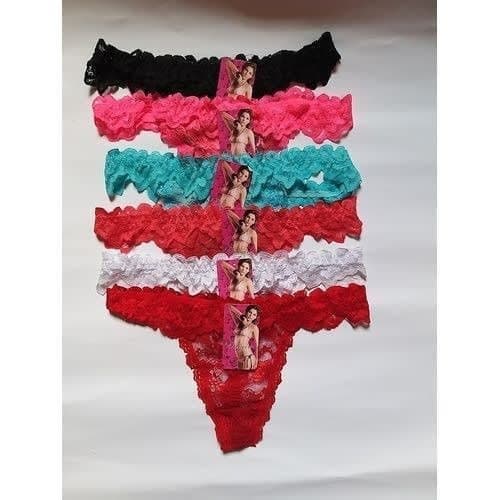Ladies' Gstring Panties - 6pcs