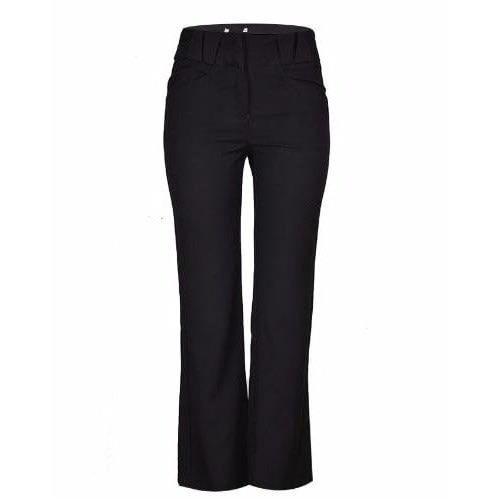 Women's Straight Trousers - Black