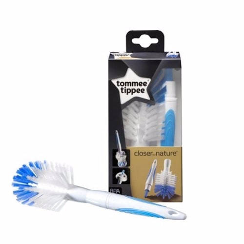 Closer To Nature 2 In 1 Bottle & Teat Brush - Blue