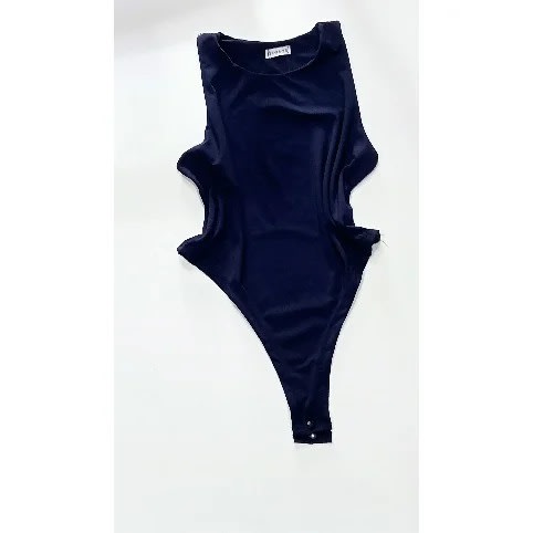Sleeveless Female Bodysuit - Blue