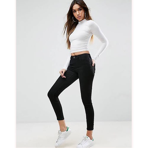 Skinny Jean With Super Stretch - Black