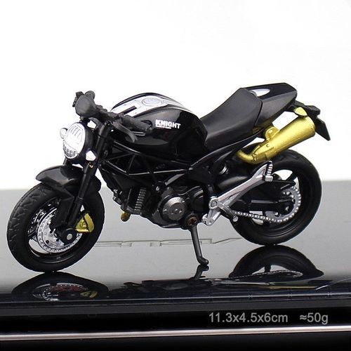 1:18 Home Children Plastic Car Decor Off-road Vehicle Collection Gift Office Model Toy Diecast Motorcycle  Portable