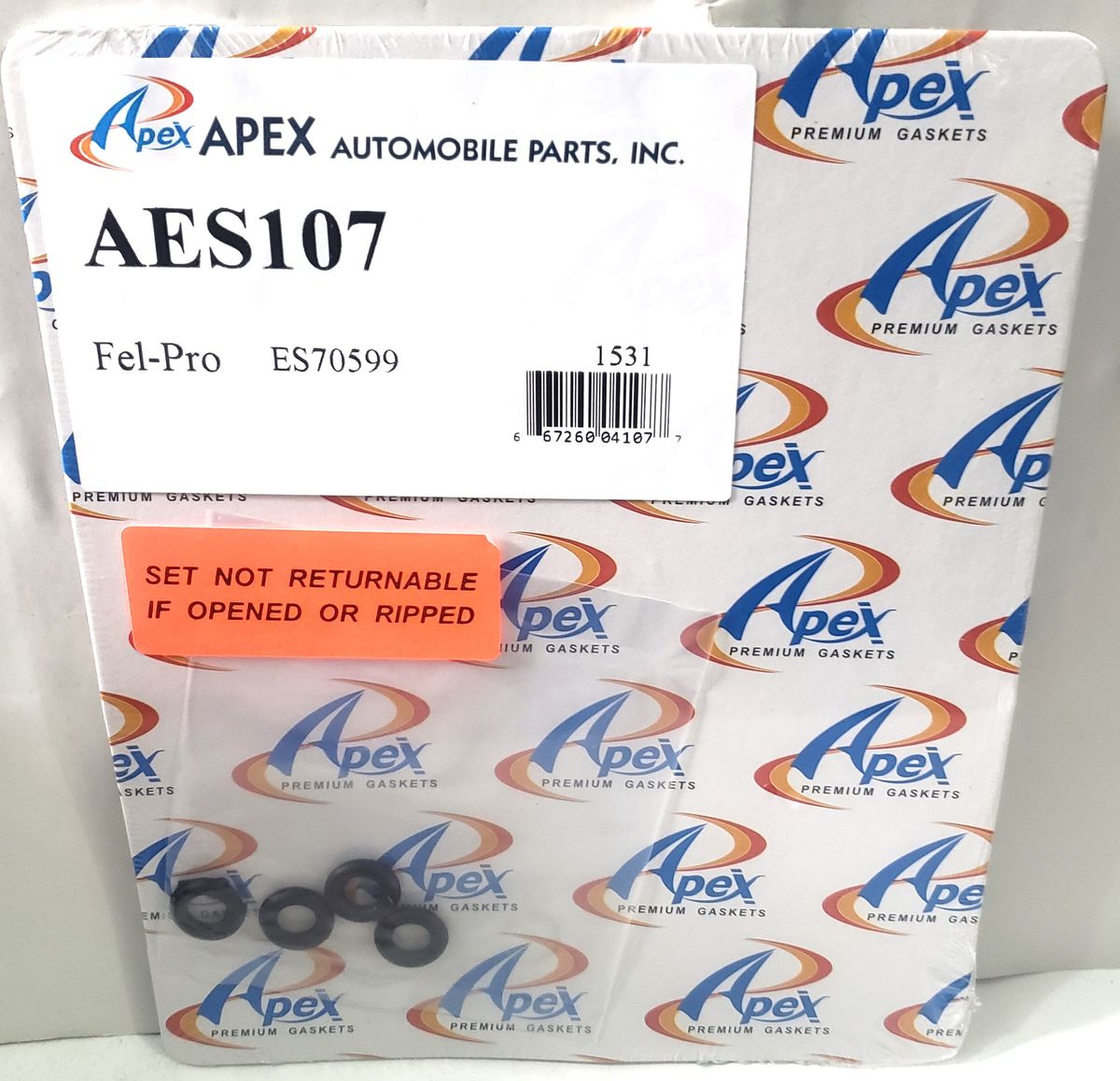 AES107 INJECTOR SEAL/O-RING - 4pcs