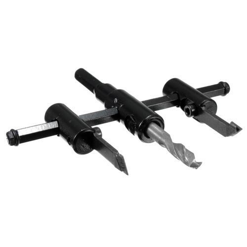 Adjustable 30-300MM Circle Hole Saw Drill Bit Cutter Kit Metal Wood DIY Tool 120mm - 120mm