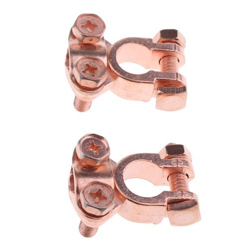 Pair Car Positive, Negative Battery Terminals Connector