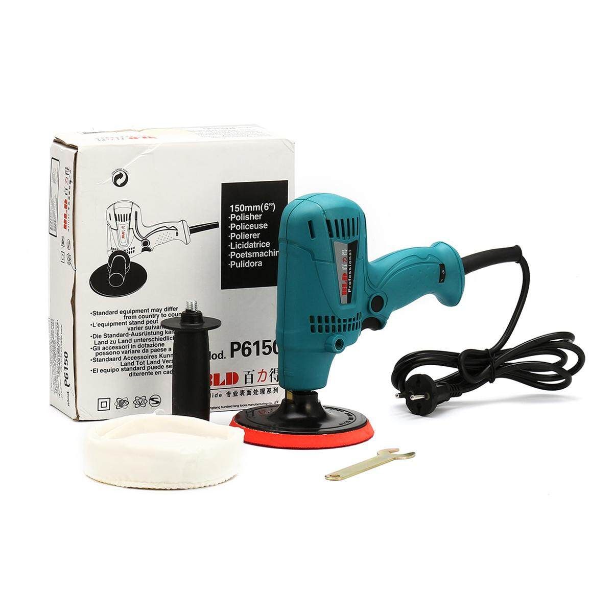 Car Polishing Waxing Machine Adjustable-speed Furniture Porcelain Polisher 220V
