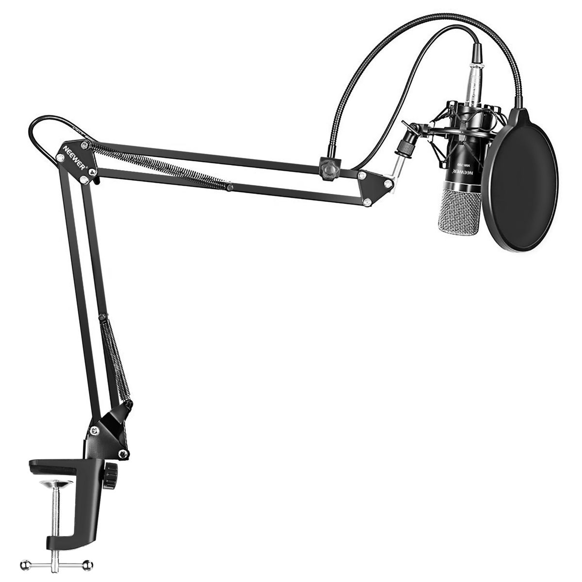 NW-700 Condenser Microphone Kit With Arm Stand, Shock Mount