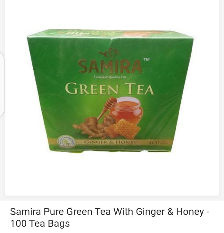 Pure Green Tea With Ginger And Honey