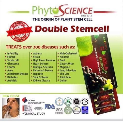 Science Double Stemm For Chronic Ailment FOR ANY ILLNESS