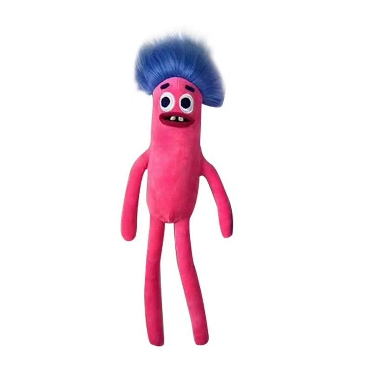 Nobody Sausage Plush Toy Stuffed Cartoon Monsters Figure Plush Doll Toy Pink