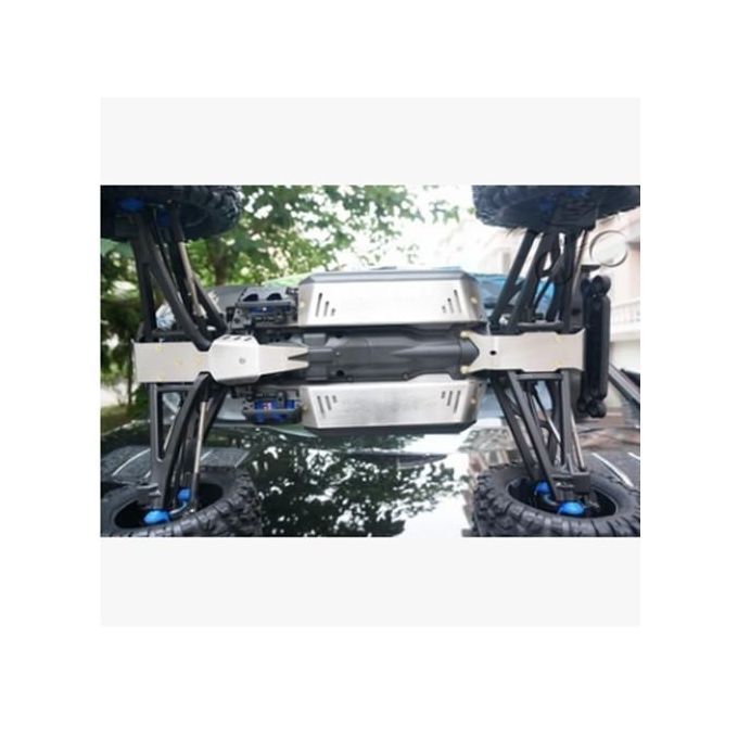 The Old Tree Stainless Steel Chassis Armor Skid Plate For 1/10 NEW Traxxas ERevo E-Revo 2.0