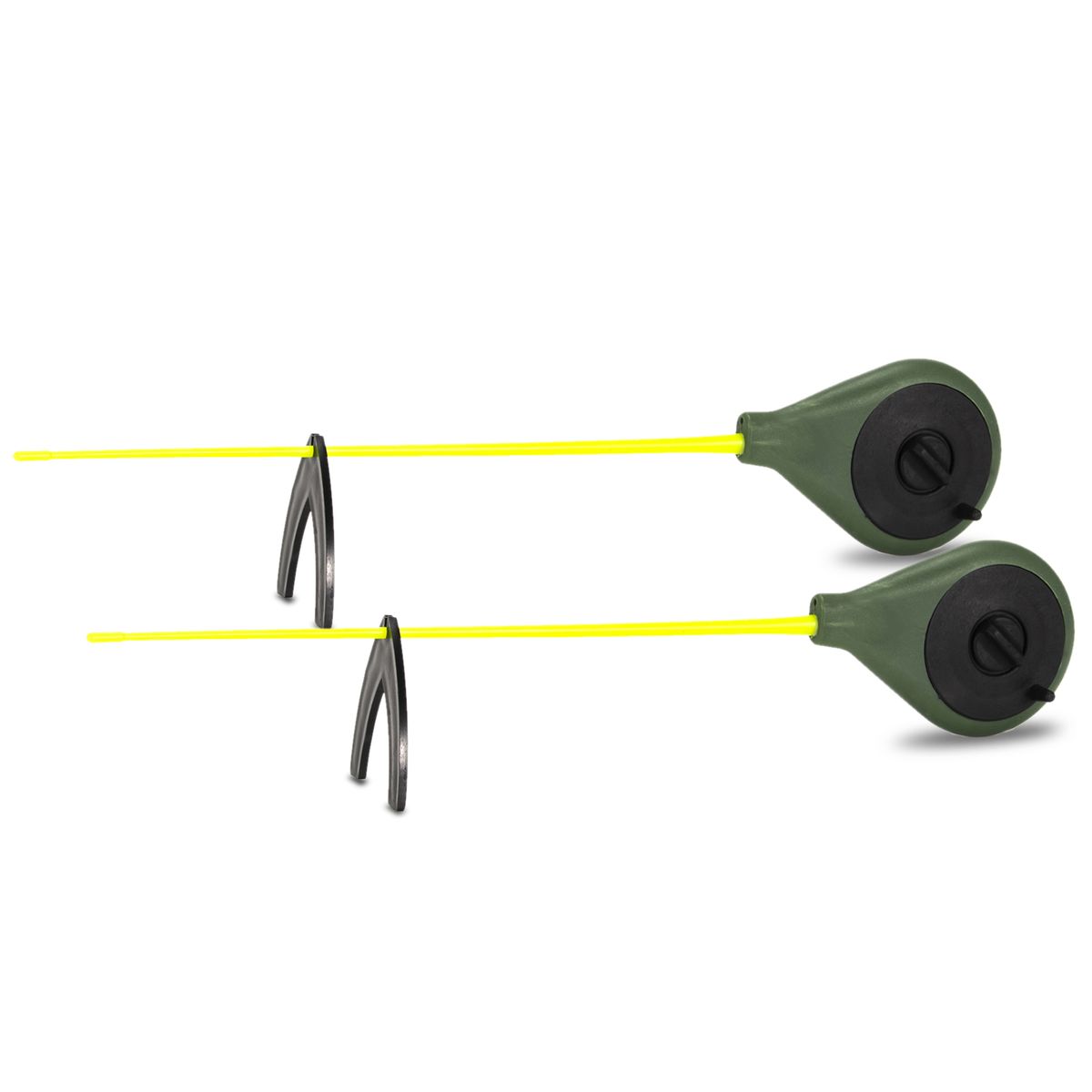 2pcs Mini Ice Fishing Rod Winter Outdoor Fishing Rod Tip
