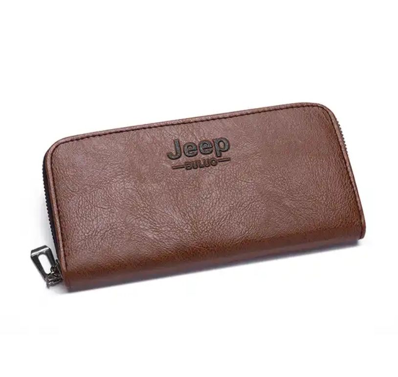 New Design Waterproof Brown Leather Wallet