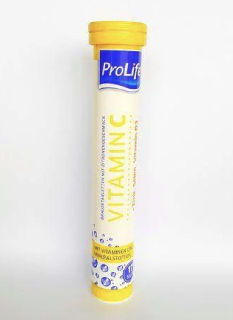 Vitamin C + D3 + Zinc + Selenium (Effervescent)