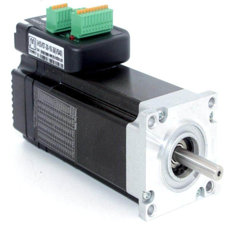 180W 3000rpm NEMA23 0.57Nm Integrated Servo Motor 36VDC JMC IHSV57-30-18-36