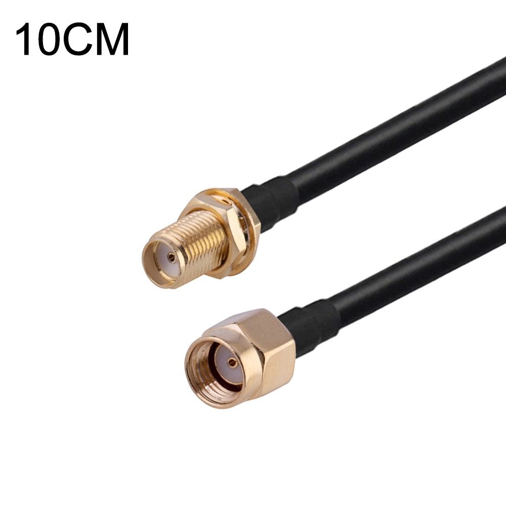 RP-SMA Male To SMA Female 10cm RG174 Adapter