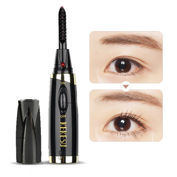 Heated Eyelash Curler Electric Portable Smart Fast Long Lasting Ironing Curling