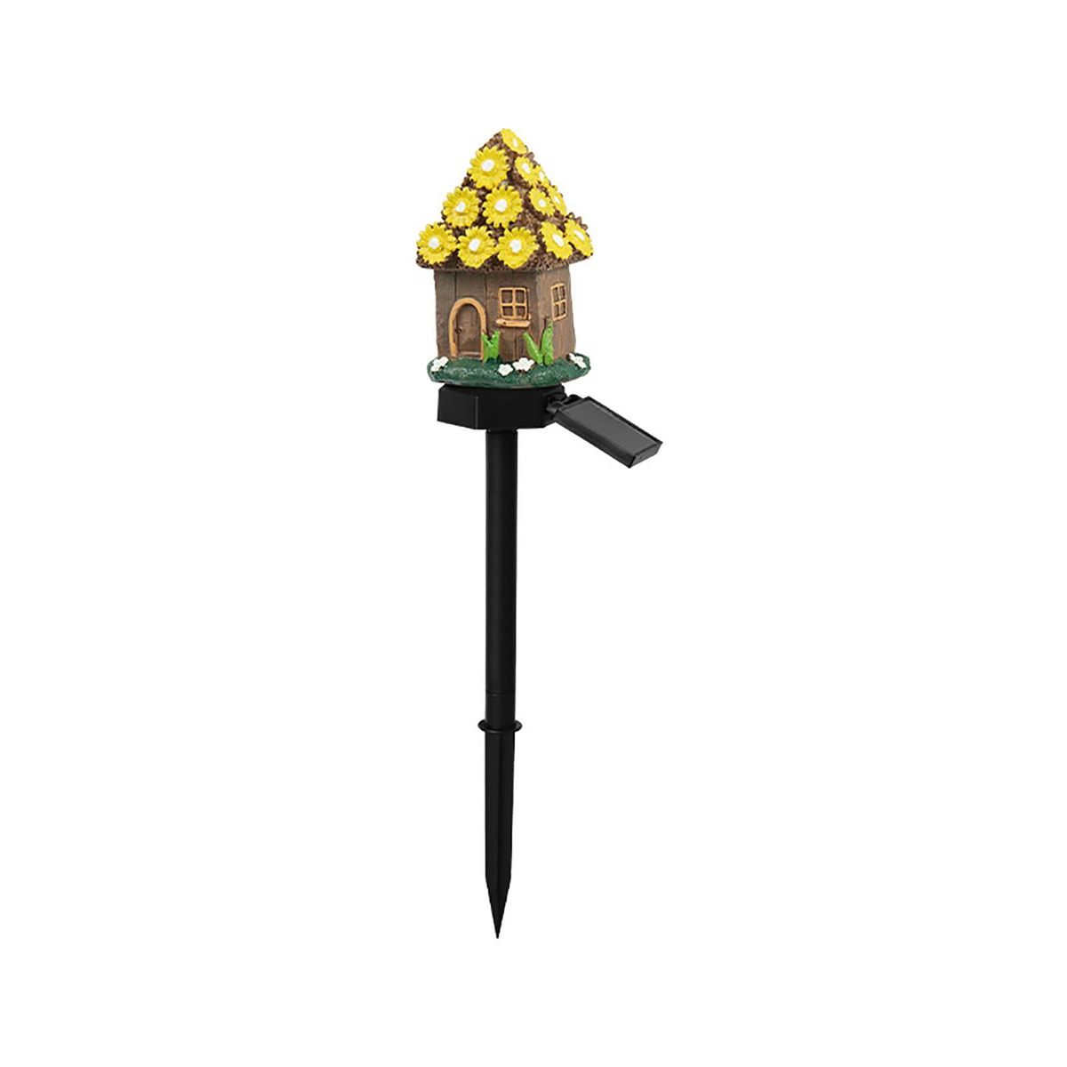 LED Lamp Miniature Fairy House Resin Craft Lawn Lamp
