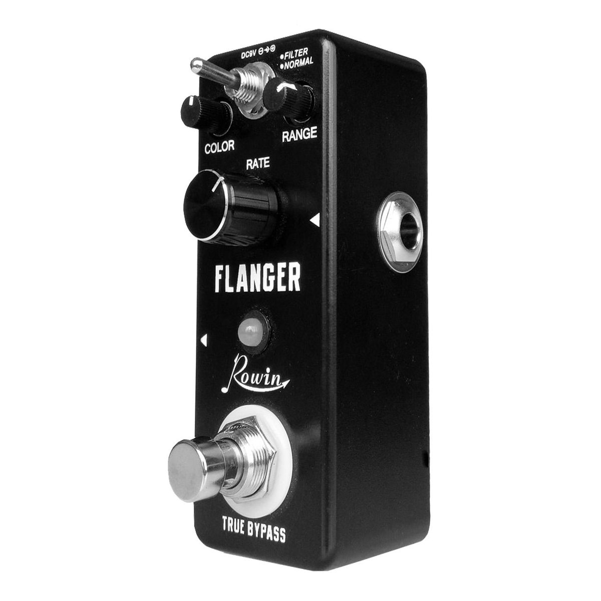 Rowin LN-312 Classic Analog Flanger Guitar Effect Pedal True Bypass Aluminum Alloy Shell