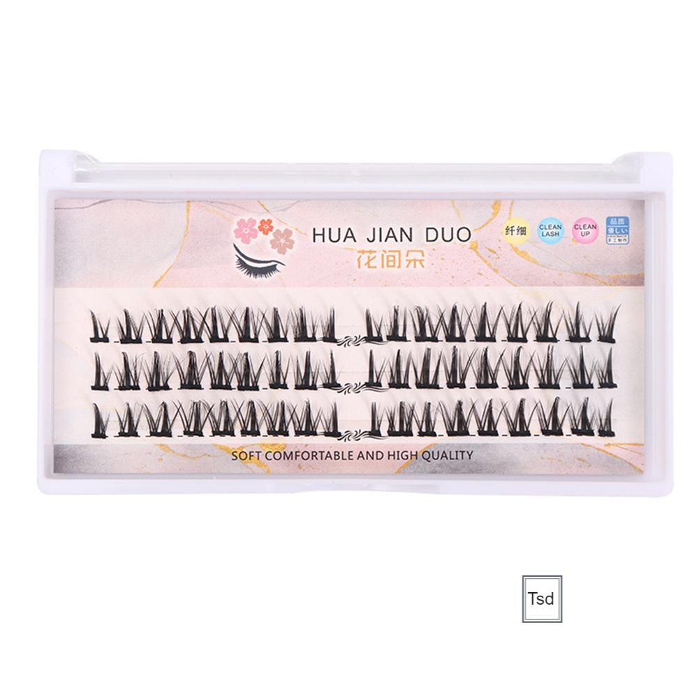 Segmented Curling Eyelashes Soft Artificial Extension
