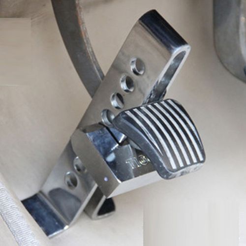 Car Auto Stainless Steel Anti-theft Clutch Lock Car Brake Safety Lock Tool Accelerator Peda