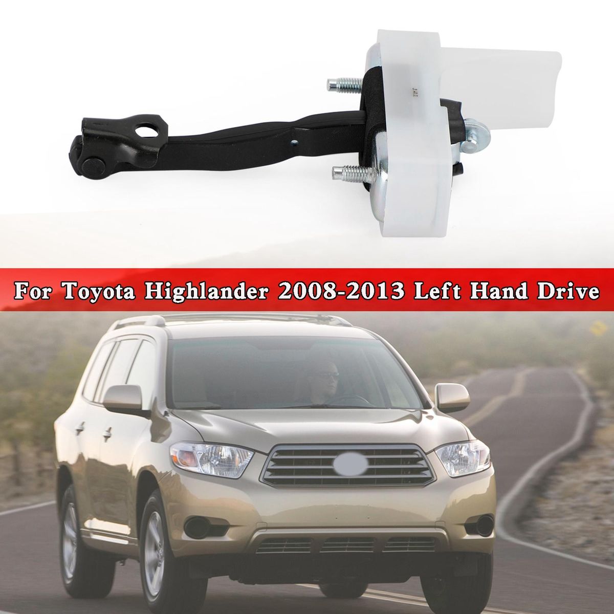 Artudatech Front Left Door Checker Stopper 68620-48031 For Toyota Highlander 2008-2013 Car Accessories