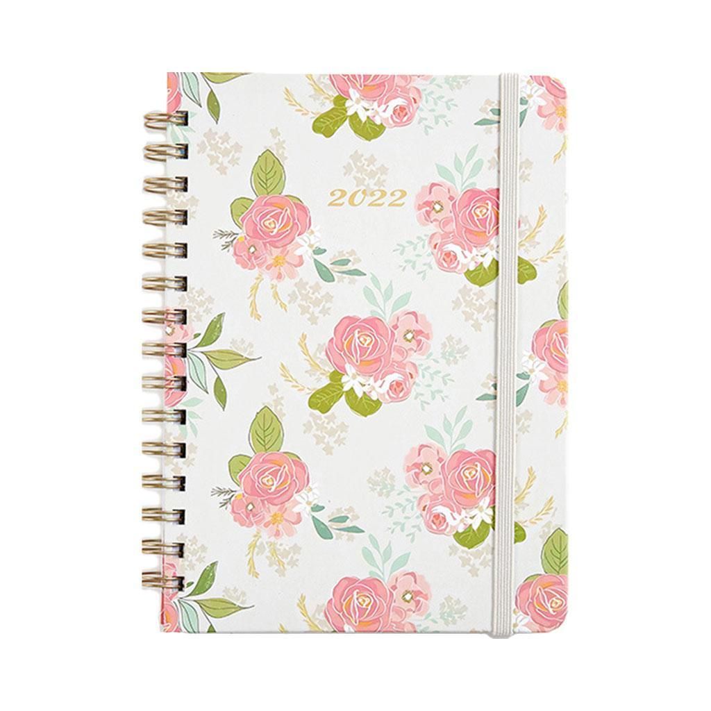2022-2023 Planner  For Bound To-Do List Book Pink Roses