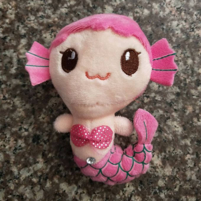 DM Plush Toys Gift For Baby Kids Girls Children Cute Lovely Mermaid Stuffed Doll-Pink