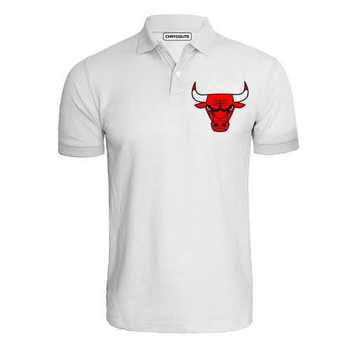 Bulls Polo Tshirt -white