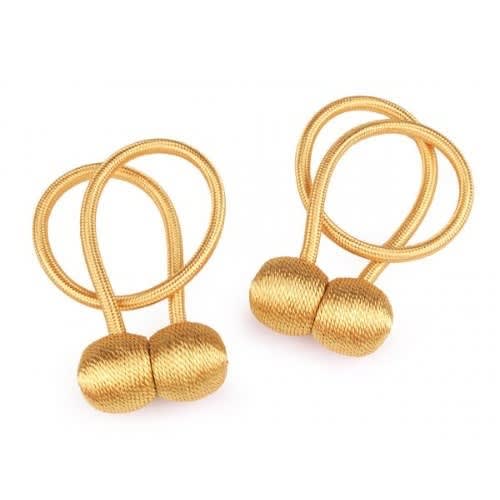 Set Of Magnetic Curtain Decorative Tiebacks--2pcs