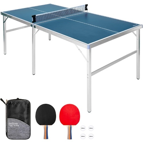 Murtisol Table Tennis Board With 4 Bats & 6 Balls - 4ft by 3ft