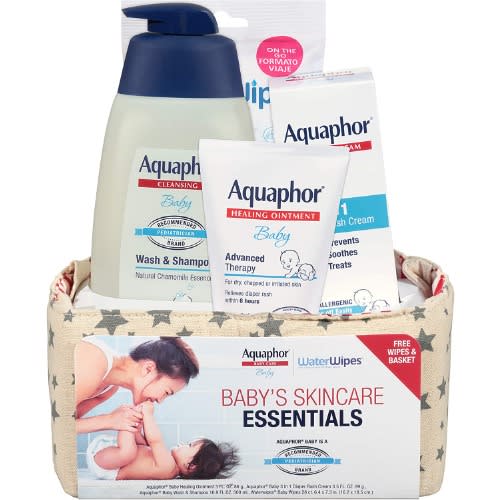 Baby Skin Care Essentials + Free Water Wipes And Bag Included - 300ml