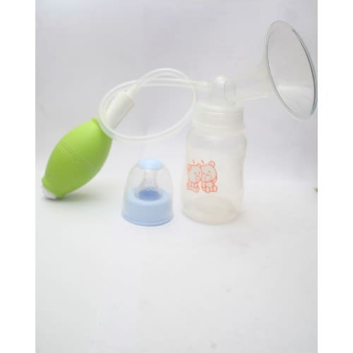 Manual Breast Pump With Pipe - Blue & Water Color