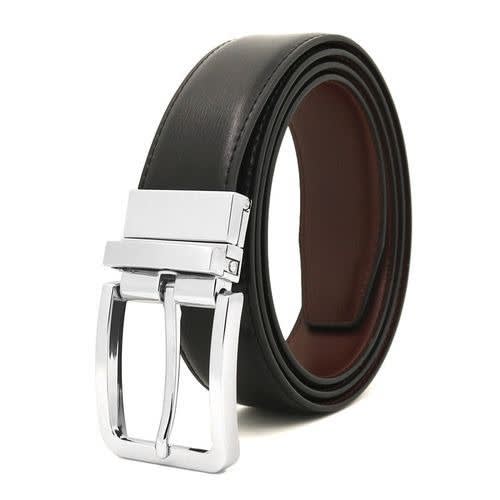 Men Reversible Leather Belt