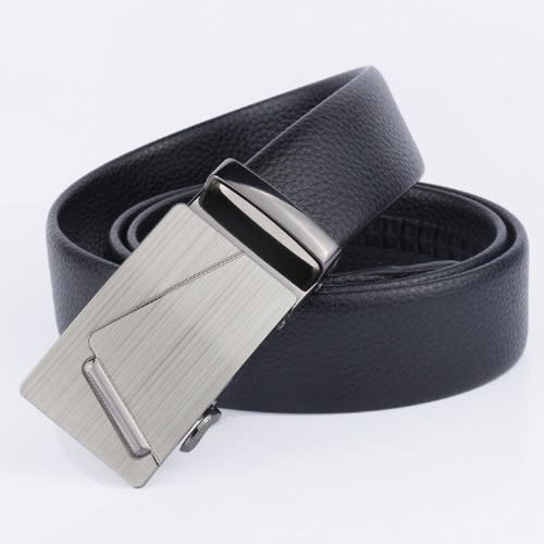 Men's Leather Belt - Black