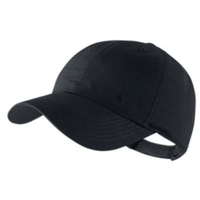 Plain Black Cap