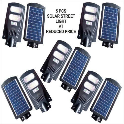 All In 1 Solar Street Lights - 5pcs - 60W