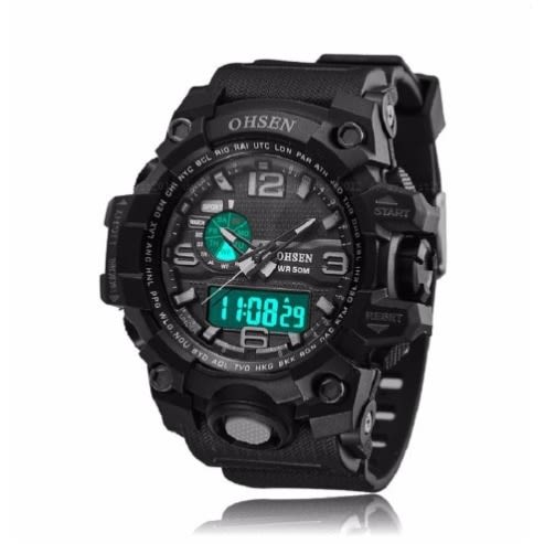 Men's G Style Date Day Chronograph Sport Shock Quartz Wrist Watch