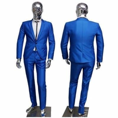 Men's Suit - Royal Blue
