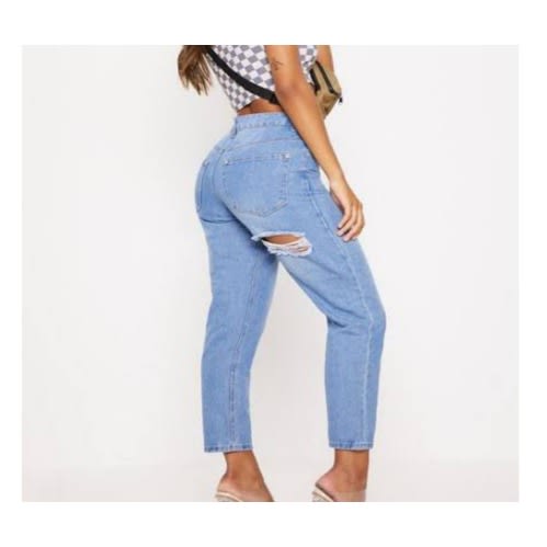 Show Your Back Boyfriend Ripple Jean