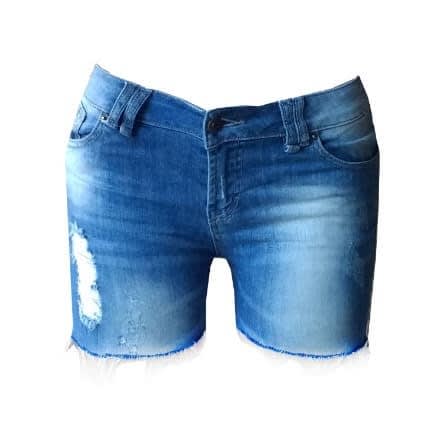 Crazy Denim Short - Blue