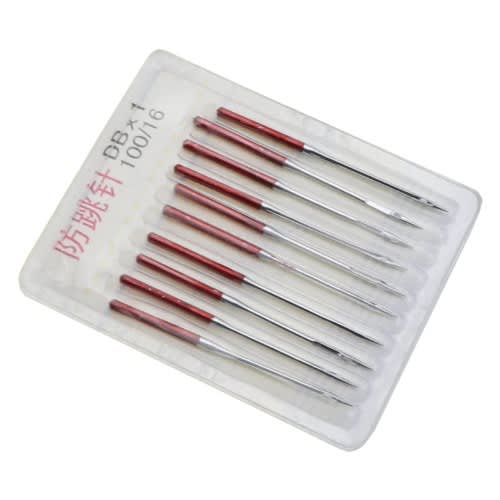 Anti-jump Sewing Machine Needles - Size 16 - 10 Pack