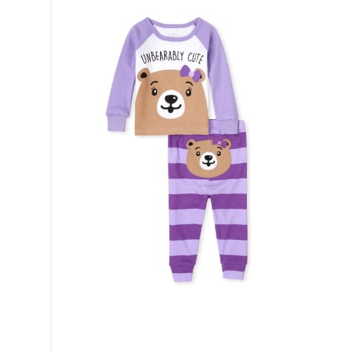 Girls Unbearably Cute Cotton Snug Fit Pyjamas Sleepwear,