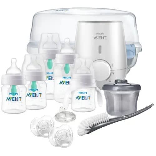 Anti-colic Baby Bottle With Airfree Vent Gift Set All In One