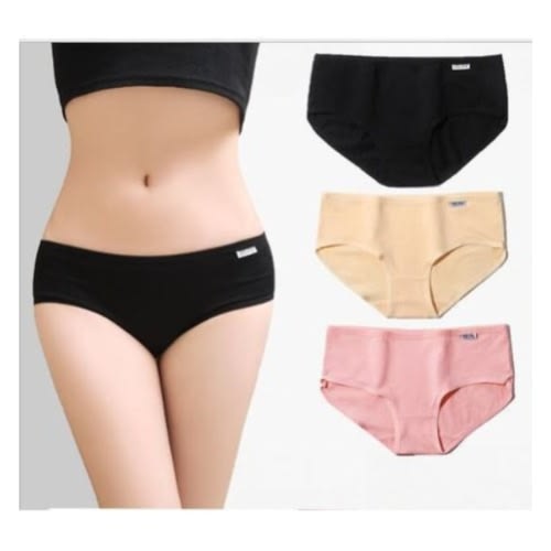 Ladies Cotton Underwear - Set Of 3