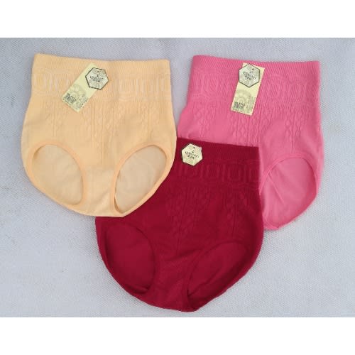High-waisted Women's Panties  -3pieces