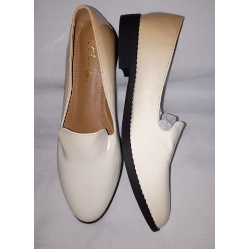 Ladies Office Shoe - Cream/Nude Ombre