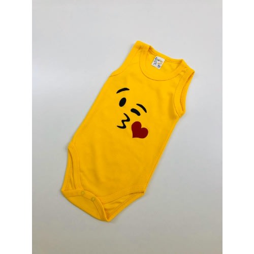 Smiley Unisex Bodysuit - Set Of 4