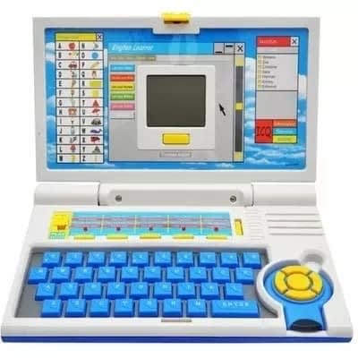 Children English Learner Laptop With 20 Activities For Learn And Play With Mouse Control