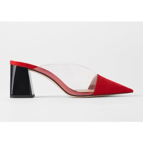 Ladies Mules - Red